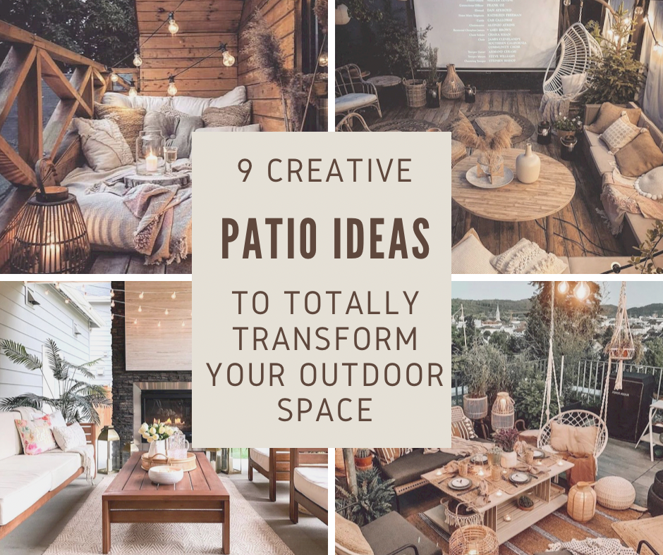 Patio Ideas | 9 Creative Ways to Transform Your Outdoor Space - Chaylor ...