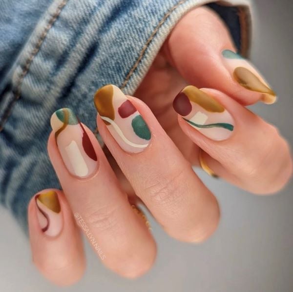 autumn nail designs