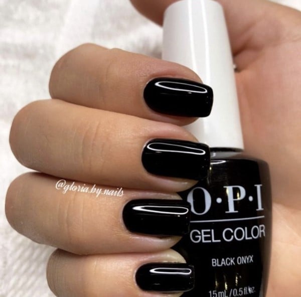 fall nail colors black onyx nails