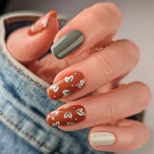 cute fall nails