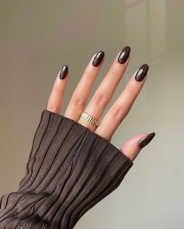 fall nail colors brown