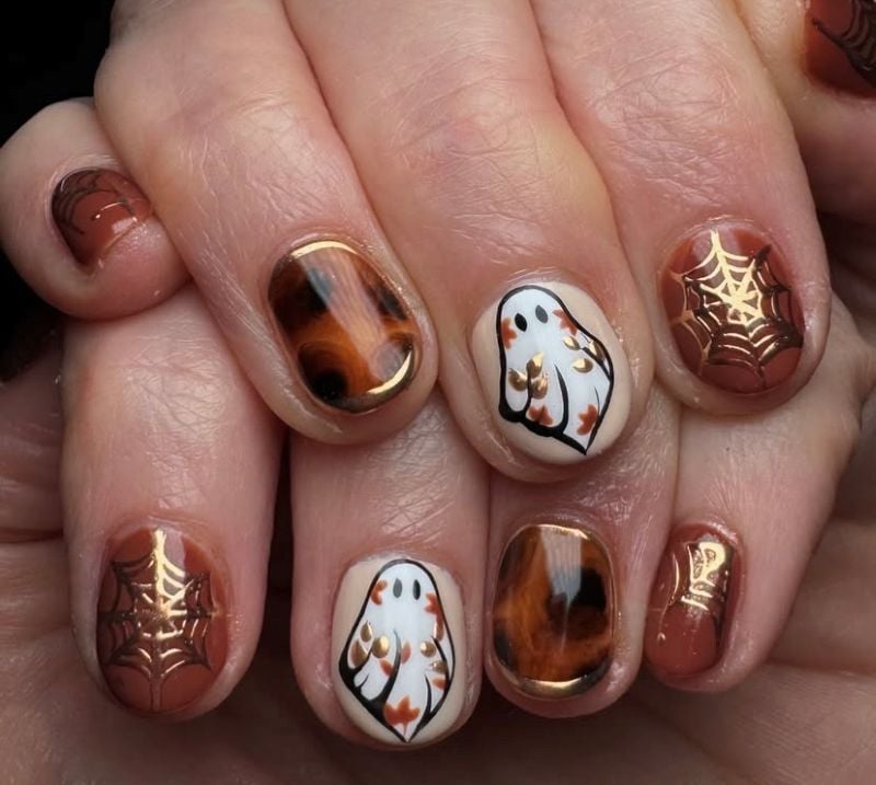 October Nail designs