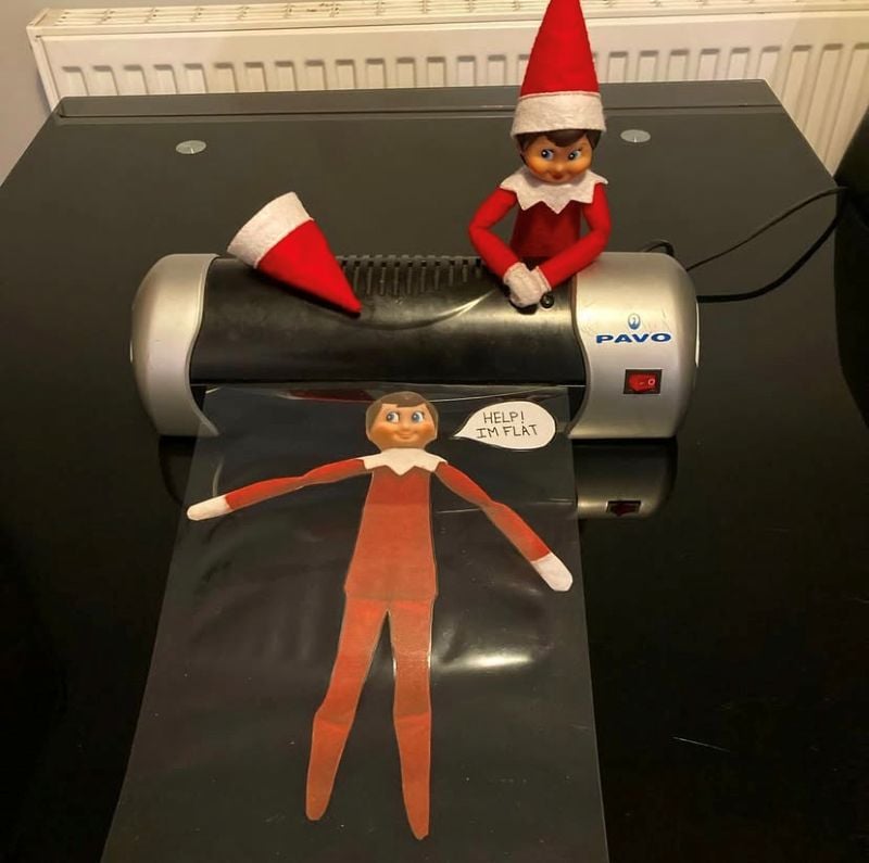 classroom elf prank