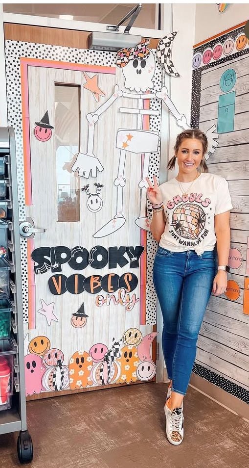 cute classroom door decor