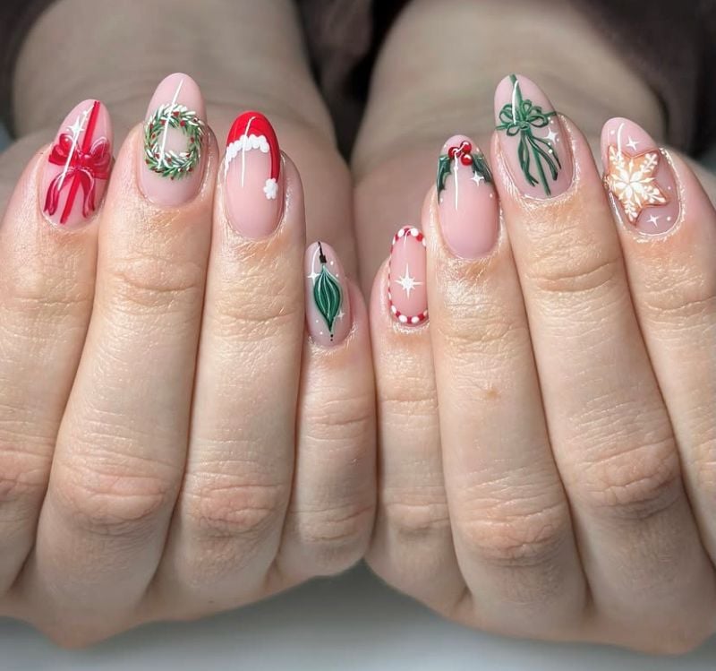 Christmas nail designs