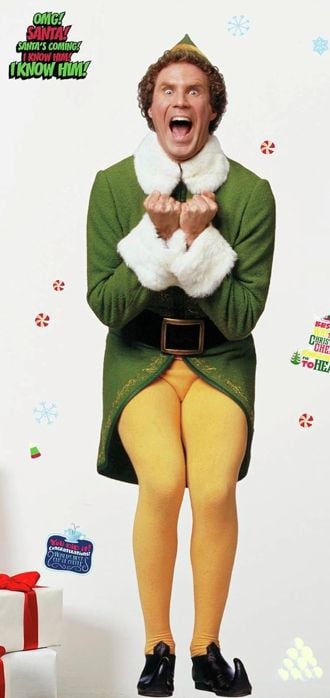 Large Buddy the Elf Sticker