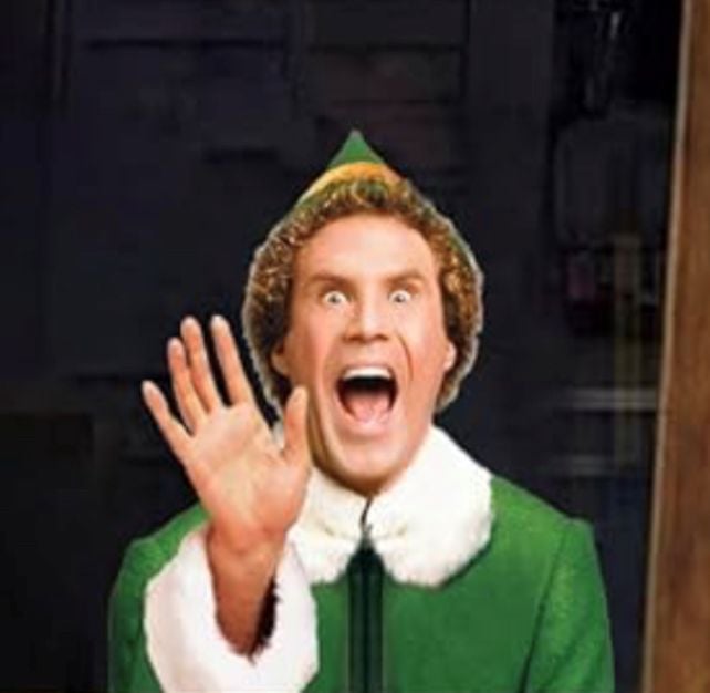 Buddy the Elf Window Cling