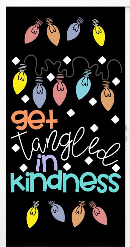 kindness classroom door