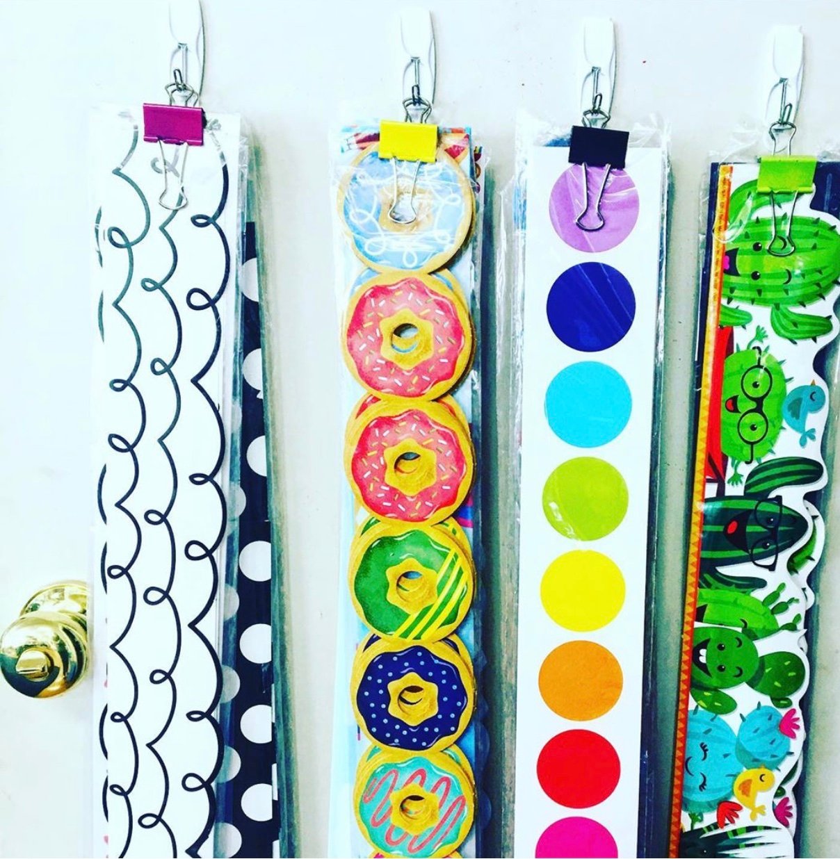 bulletin board organization idea