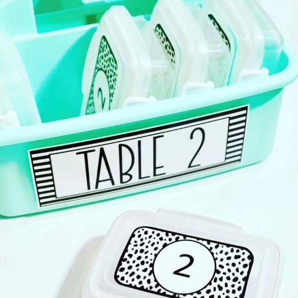 classroom setup ideas with tables