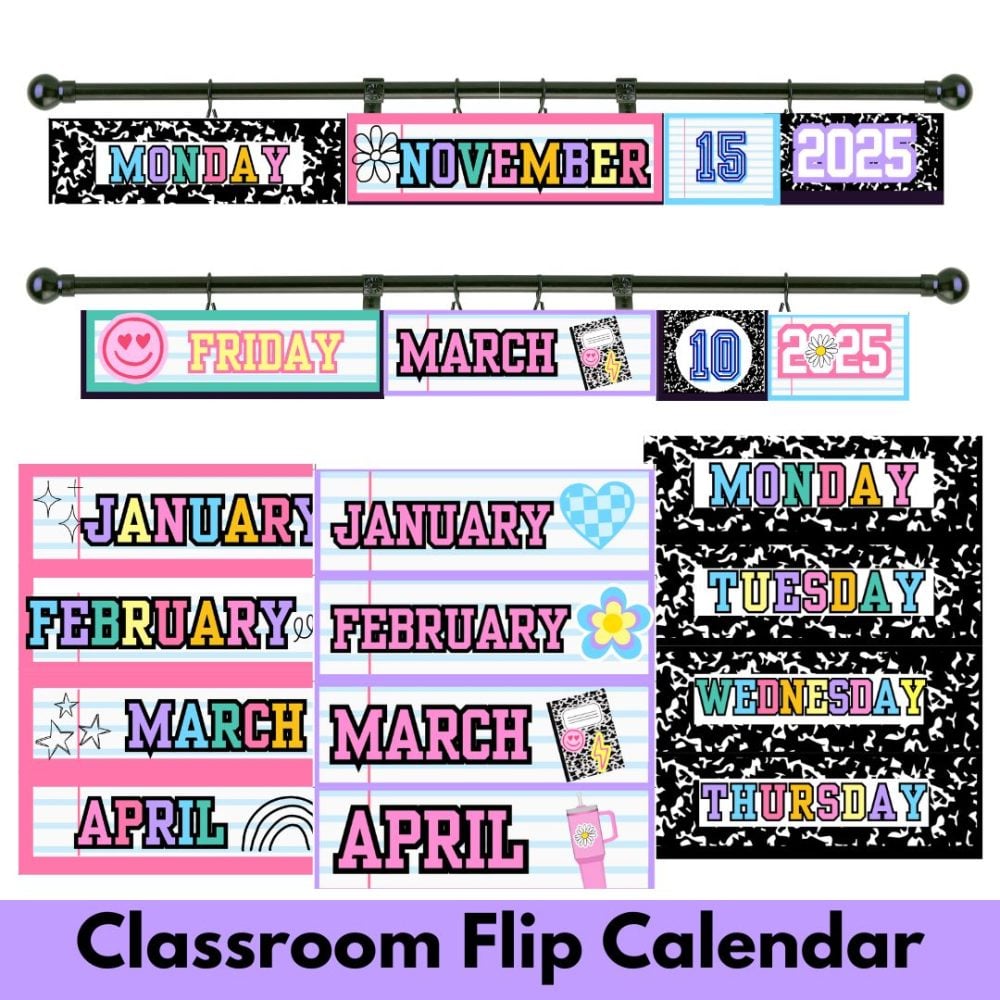Printable Flip Calendar | Find it Here
