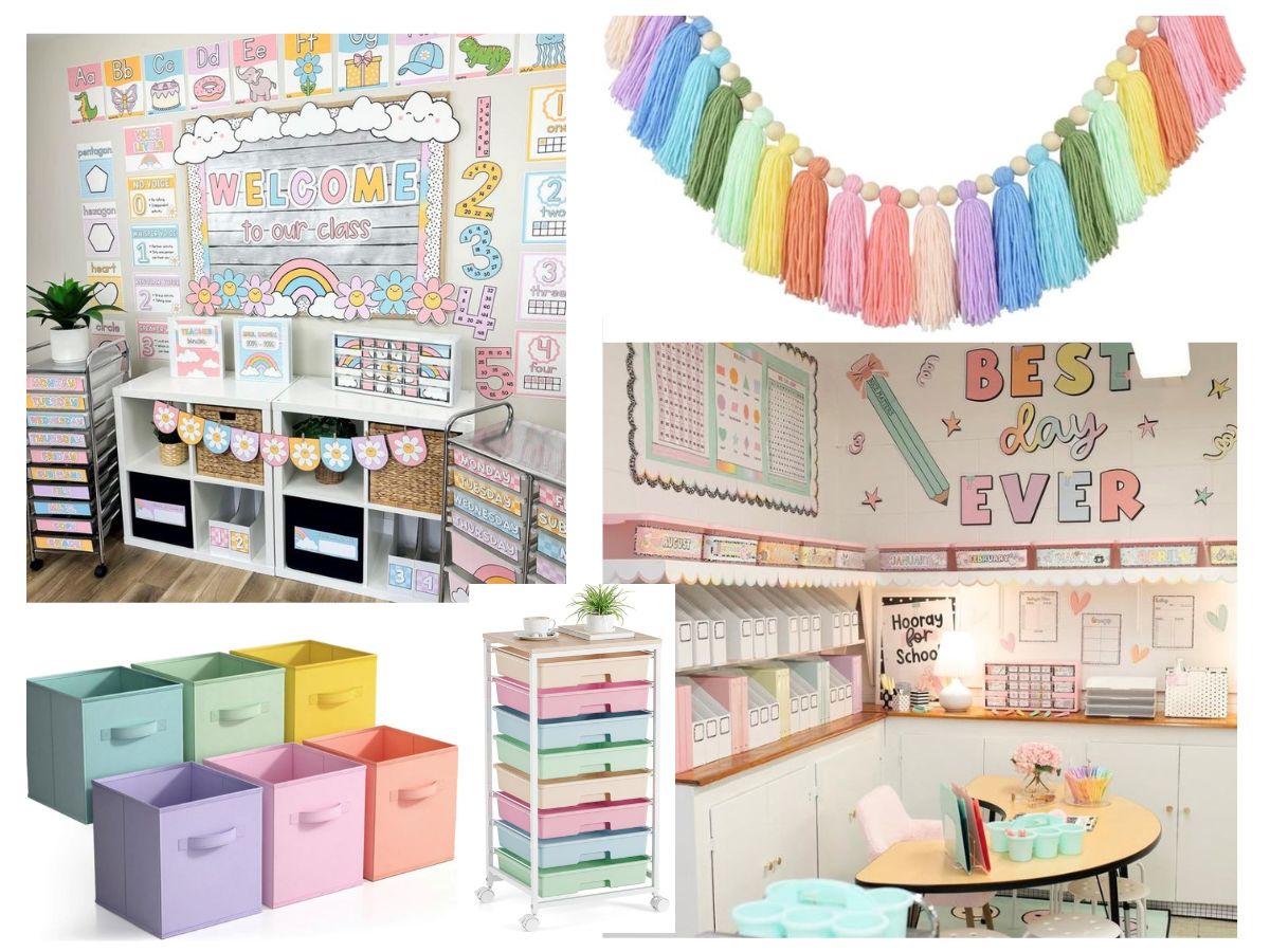 classroom setup choosing a color scheme