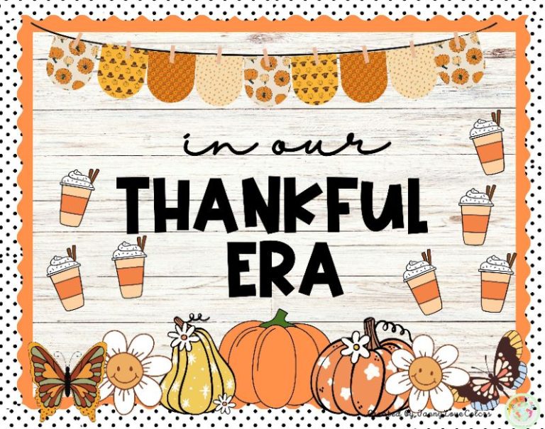 17 Best Classroom Thanksgiving Bulletin Board Ideas - Chaylor & Mads