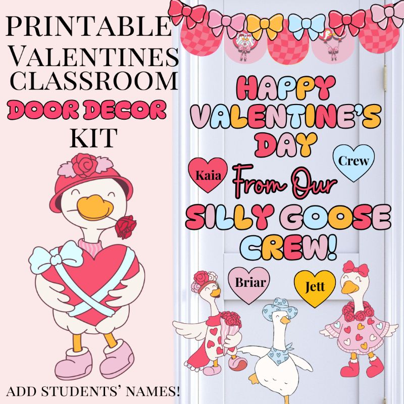29 Cute Valentine's Day Classroom Door Decorating Ideas - Chaylor & Mads