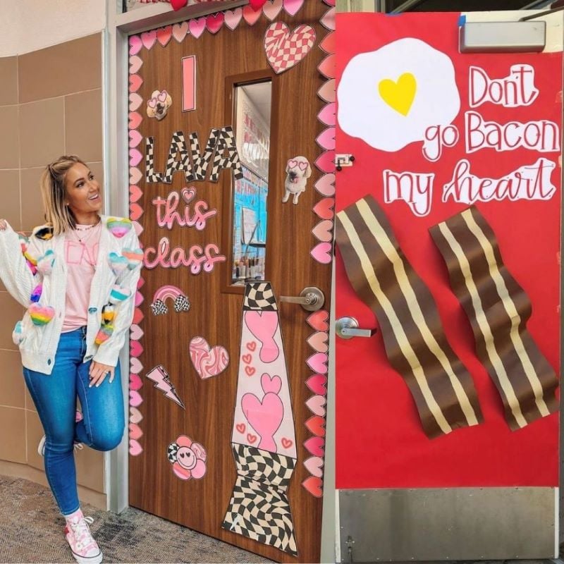 Valentine's Day Classroom Door