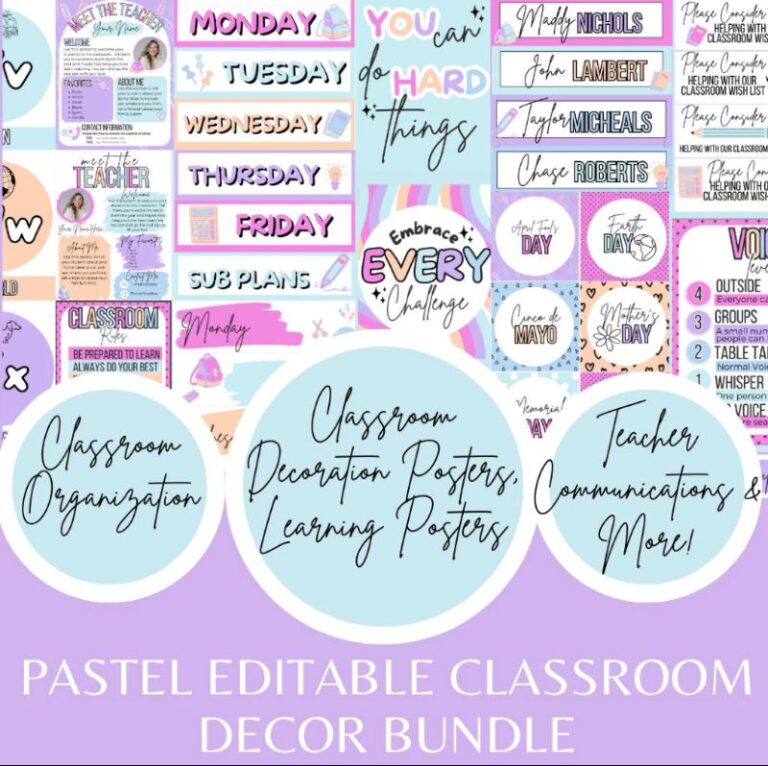 Cute Kindergarten Classroom Themes & Decor for 2025 - Chaylor & Mads