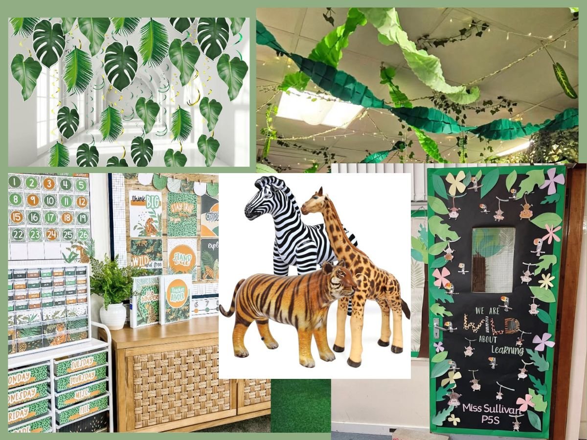 jungle classroom theme