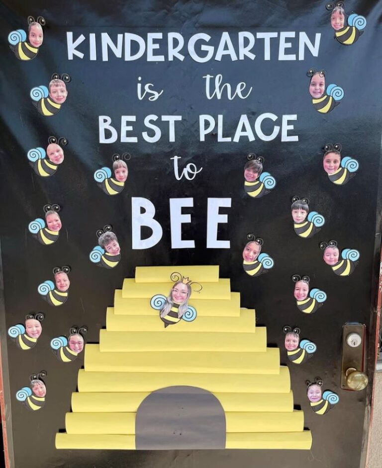 31 Spring Classroom Door Ideas; Cute & Easy Decorations - Chaylor & Mads