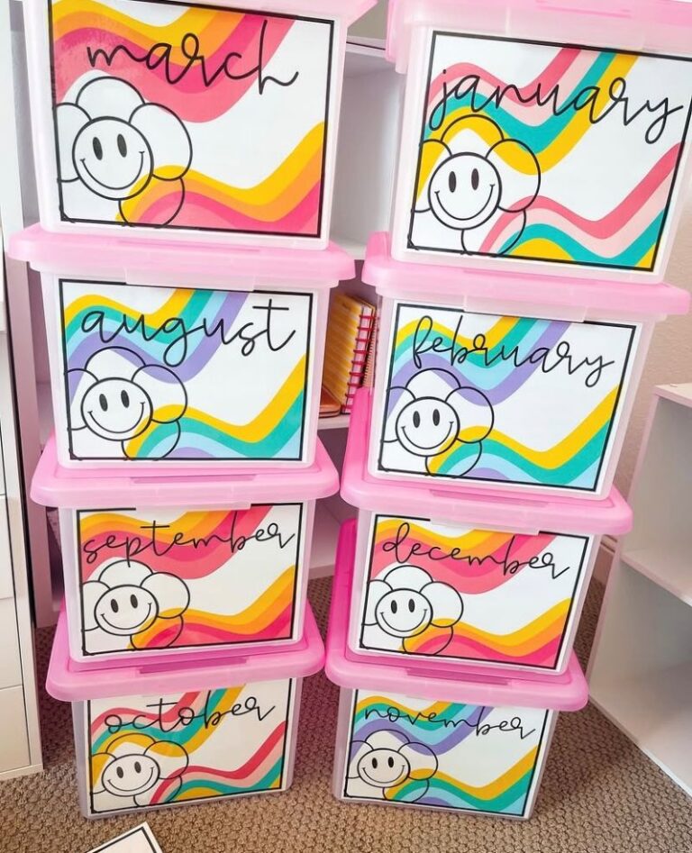 Cute Retro Classroom Theme Decor Ideas - Chaylor & Mads