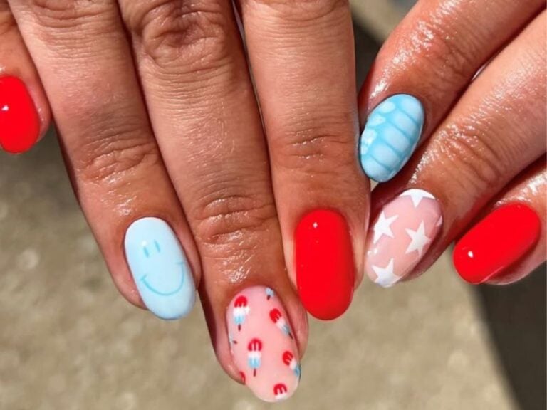 Fourth of July nail designs