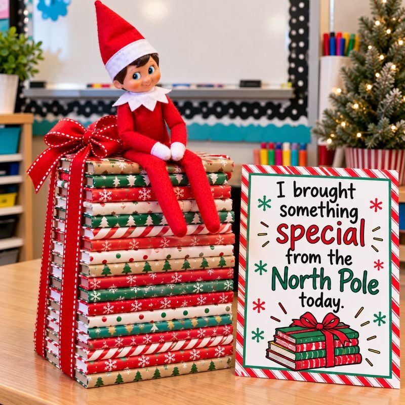 Elf’s North Pole Book Surprise