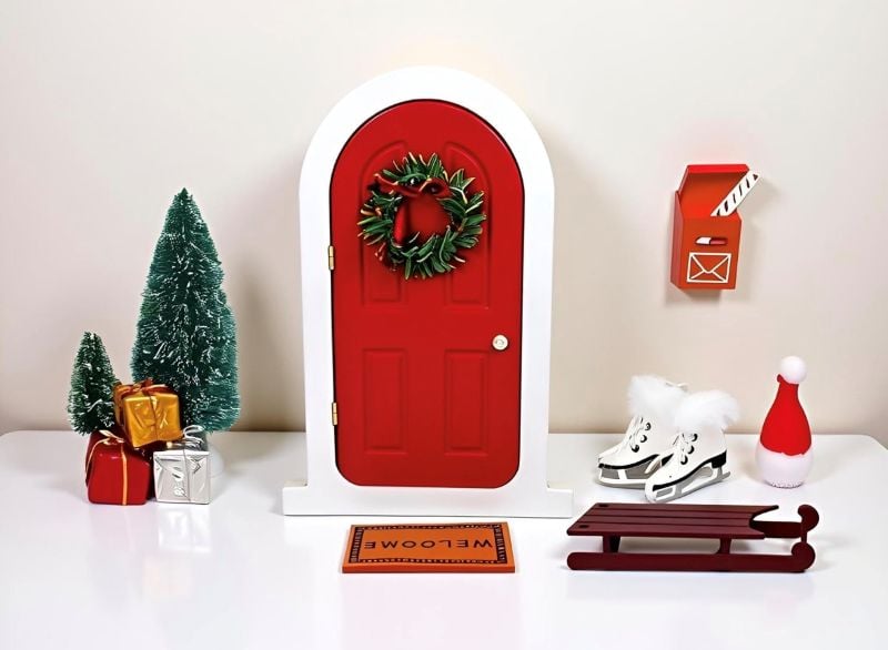 Tiny Elf door to the north pole