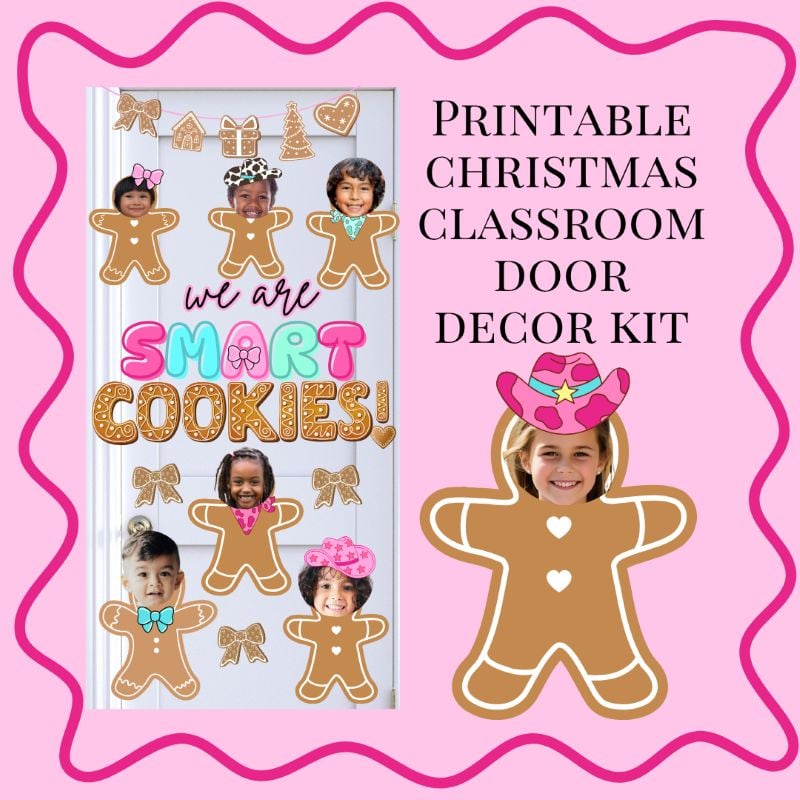 Gingerbread Cookies Classroom Door