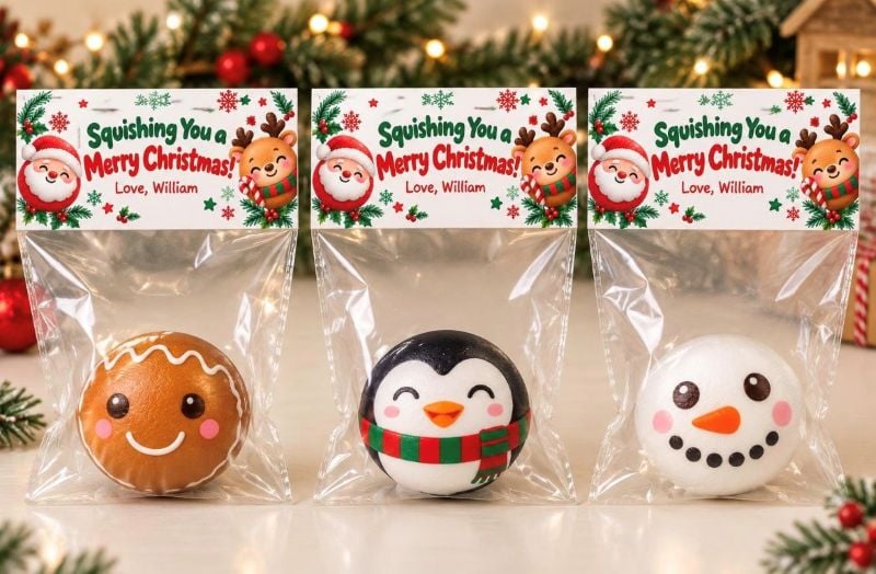 Christmas Squishies for the classroom