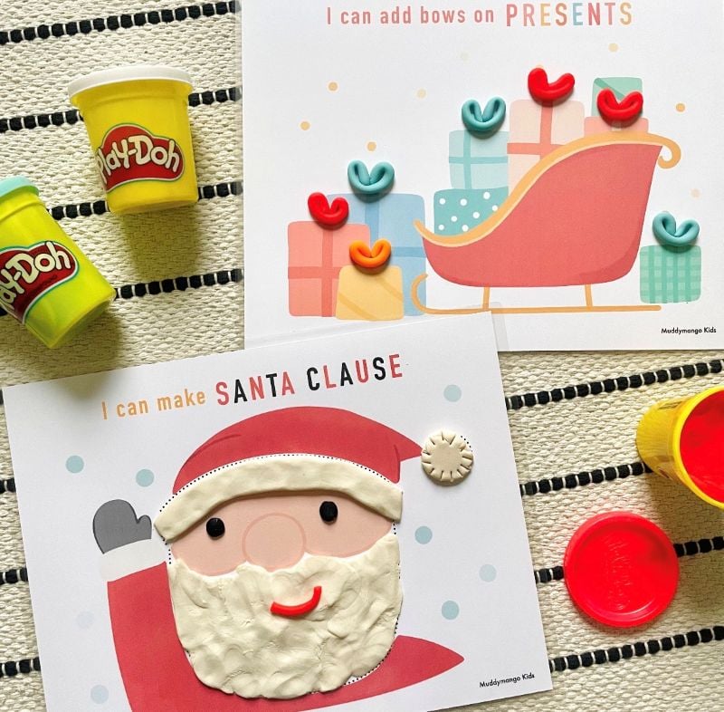 Christmas Play-Doh Activity