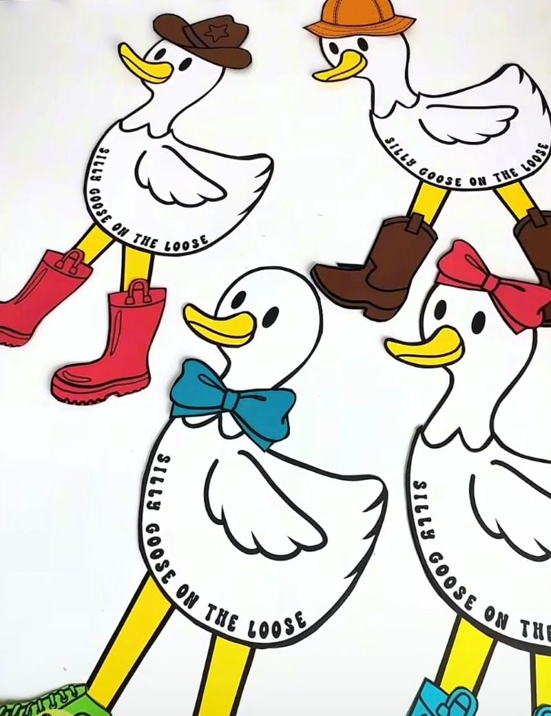 silly class writing activity