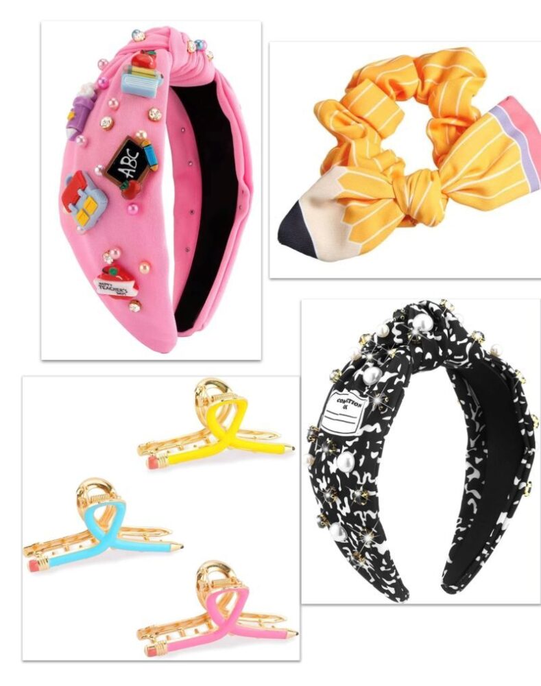 cute teacher hair accessories